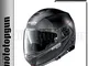 NOLAN CASCO MOTO MODULARE N100-5 PLUS DISTINCTIVE NERO MATTO 021 TG. XL