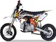 Pitbike RF Sport Motocicletta Da Motocross 125Cc Lem Motor 14/12 Bianco/Rosso