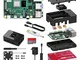 Bqeel Kit Raspberry Pi 4 Model B da 4GB RAM+32GB, RPi Barebone con Accessori 1 Cavo HDMI,...