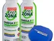 Enerzona Enervit Omega 3 RX 2 confezioni da 240cpr + portapillole Vitaminstore ●Integrator...