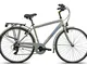 Legnano Ciclo 445 Cesenatico, City Bike Uomo, Grigio, 52