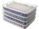 Wuyue HuaContenitori per aliment, impilabile, frigo e freezer Storage box Stack cassetto c...