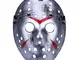 Boolavard Horror Halloween Costume Hockey Mask Party Puntelli Cosplay Maschera (Argento)