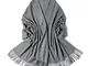 Donna Sciarpa Scialle Inverno Pashmina per Donna Scarf Wrap Caldo Scialle