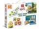 Clementoni - 13474 - Edukit 4 in 1 Minions