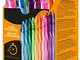 Bic Penne Gel a Sfera, 900 x 600 mm, Confezione da 30, Multicolore