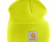 Carhartt - Acrylic Watch cap - Giallo Uomini Inverno Beanie Sci Cappello CHA18BLM-Universa...