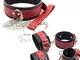 LJX Bundled Set manette con cinturino alla caviglia collare Coppia Leather SM giocattolo m...