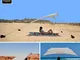 GLOBOLANDIA Tenda da Spiaggia Tents Globo Sand 2.1m x 2.1m con Ancoraggio a Sabbia 95117G,...