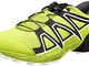 SALOMON Speedcross J, Scarpe da Trail Running Bambini, Verde (Acid Lime/Lime Green/White),...