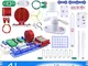ZSHXF Kit per Esperimenti Scientifici,DIY Circuit Experiments, per Bambini, Kit con Blocch...