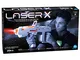 Laser X - Pistola Laser Singola, a Lungo Raggio, Colore Bianco e Grigio (Cife 98235)