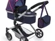 Bayer Design 18154AA Carrozzina City Neo con borsa fasciatoio, blu/rosa