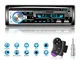 Autoradio Bluetooth vivavoce, Lifelf Radio stereo 4 x 65W 1 ricevitore radio per auto DIN...