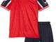 Givova KITC47, Kit America Unisex - Adulto, Rosso/Blu, 2XL