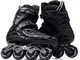 ZBHGF Pattini in Linea per Bambini E Adulti Taglia Rollerblades Traspirante Misura Regolab...