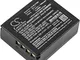 CS-BLH1MX Batterie 1900mAh compatibile con [OLYMPUS] E-M1, E-M1 Mark II, Mark II mirrorles...