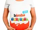 T-Shirt Maglia Premaman Bimbo Bimba Sorpresa, Idea Regalo per Futura Mamma, Manica Corta (...