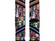 XPOOOS Parking Test Socks Calzini, Multicolor, 39-42 Uomini