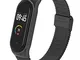 AHANGA Cinturino per Mi Band 5 Mi Band 4 Mi Band 3 Bracciale Milanese da Polso sostitutivo...