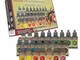 The Army Painter Speedpaint Mega Set, 24 flaconi contagocce di colori acrilici non tossici...