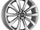 MAK Wolf argento 7 x 18 ET43 5 x 112 Hub Bore 57.1 cerchi in lega