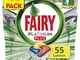 Fairy Platinum Plus - Lavastoviglie, 55 compresse