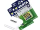 VARTA ReadyToUse - Batteria ricaricabile ACCU AAA/Micro, 800 mAh, più potenza, con custodi...