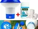 Metacril Cloro Tab-Piscina spa Chemical dispenser tablet cloro galleggiante automatico Dru...