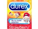 Durex Emoji fragola preservativi, confezione da 12