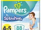 Pampers Splashers, Pannolini costumino, Taglia 4/5, da 9 a 15 kg, Astuccio da 8 confezioni...