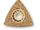 FEIN Raspa in Metallo Duro Triangolare, Lunghezza bordo 80 mm, Attacco Starlock, forata, u...