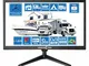 19 Pollici (48cm) 12V / 240V HD+ LED Digitale TV DVB-T/T2 (Visione gratuita) HDMI VGA USB...