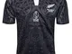 BORUO Maglia da Tifoso di Rugby,New Zealand 100 Anniversario Edizione Commemorativa Unifor...