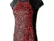 Lotto T-Shirt Dry Fit Stampa Animalier Red (XS)