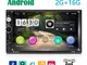 2 Din Android Autoradio GPS 2G+16G CAMECHO Touchscreen Capacitivo da 7 pollici Collegament...