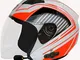 Casco del motociclo di Bluetooth, intelligente Casco, antipolvere Doppio specchio 3000MA E...