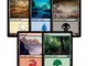 300 Assorted Magic: The Gathering MTG Basic Lands Cards [Toy]