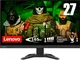 Lenovo G27-30 27 pollici FullHD IPS FreeSync Premium Gaming Monitor 165 Hz 1 ms HDMI+DP co...