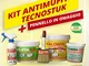 KIT ANTIMUFFA TECNOSTUK- 1 MUFFA CLEAN ML. 250 + 1 MUFFA KO LT.3 + 1 KALORFIX LT.5 + 1 TER...