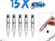 CAREXY 0.3ML Testa Dell'ampolla della Siringa Teste di Ampolle Sterile per Hyaluron Pen St...