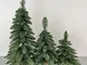 Albero di Natale Pinetto Alberello Verde in PVC con base rivestita in Juta (Altezza 60 cm...
