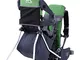 MONTIS Runner One - Zaino Porta Bimbo - 25 kg - Diversi Colori (Verde)