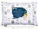 Cuscino Bambino Con Federa - 13X18 Cuscini Per Bambini In Morbido Cotone Biologico Per Dor...