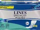 Lines Specialist Sagomato Sottile, 24 Assorbenti per Incontinenza Uomo e Donna