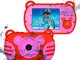 CamKing Kids Fotocamera Digitale Impermeabile,K6 HD 1080P 18 MP 2.7 Pollici Screen 8X Mini...