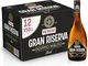 Peroni Birra Gran Riserva Doppio Malto, Cassa con 12 Birre in Bottiglia da 50 cl, 6 L, Bir...