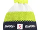 Eisbär Star Pompon SP 403346-712, Multicolore (blu scuro/lime/bianco.), Taglia unica