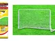 MANDELLI- Basic Porta Calcio, Multicolore, cm 180 x 60 x 122 h, 702800011