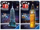 Ravensburger Puzzle 3D Empire State Building-Edizione Speciale Notte, 216 Pezzi, Colore Ne...